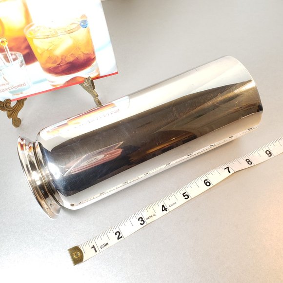 Vintage Oneida Silver Plate Cocktail Martini / Drink Pitcher - Picture 11 of 14